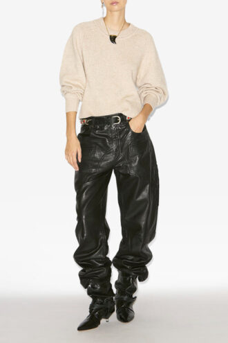 Pull Leandra en laine mérinos et cachemire