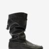 Bottes Welky en cuir grainé