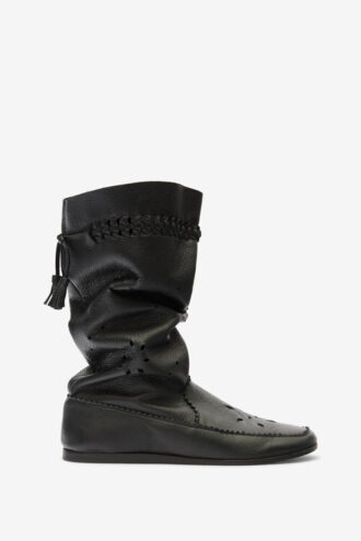 Bottes Welky en cuir grainé Bottes Welky en cuir grainé