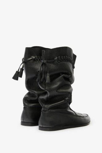 Bottes Welky en cuir grainé Bottes Welky en cuir grainé