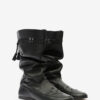 Bottes Welky en cuir grainé