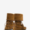 Bottes Winki en cuir tressé et daim Bottes Winki en cuir tressé et daim