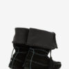 Bottes Winki en cuir tressé et daim