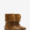 Bottes Winki en cuir tressé et daim Bottes Winki en cuir tressé et daim