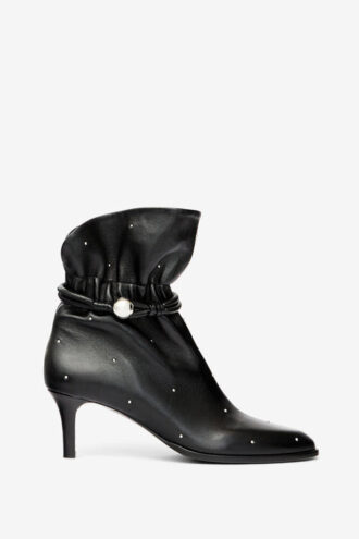 Bottines en cuir cloutées Forla