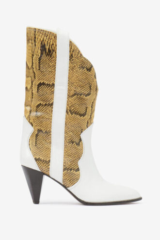 Bottines en cuir imprimé Witney