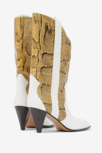 Bottines en cuir imprimé Witney