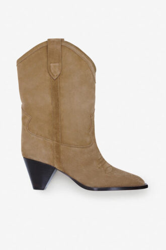Bottines en cuir suédé Luliette