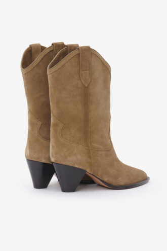 Bottines en cuir suédé Luliette