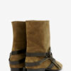 Bottines plates en cuir suédé Rejen Bottines plates en cuir suédé Rejen