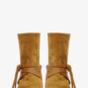 Bottines plates en cuir suédé Rejen Bottines plates en cuir suédé Rejen
