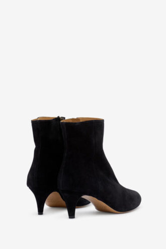 Bottines à talons hauts en cuir suédé Deone