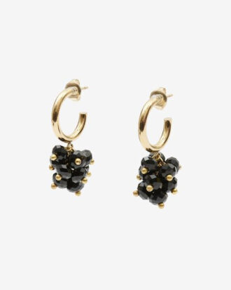 Boucles d&rsquo;oreilles créoles Polly dorées