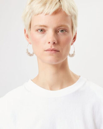 Boucles d&rsquo;oreilles créoles Polly dorées