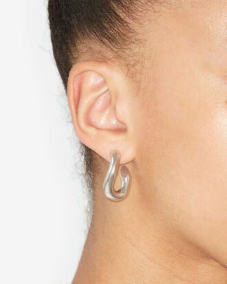 Boucles d&rsquo;oreilles créoles style « Link »