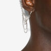 Boucles d’oreilles double anneau Grace Man Boucles d’oreilles double anneau Grace Man