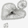 Boucles d’oreilles Eden asymétriques en forme de cœur Boucles d’oreilles Eden asymétriques en forme de cœur