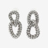 Boucles d’oreilles Funky Ring en strass Boucles d’oreilles Funky Ring en strass