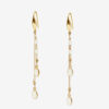 Boucles d&rsquo;oreilles à pampilles dorées Casablanca