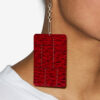 Boucles d&rsquo;oreilles pendantes Blacke