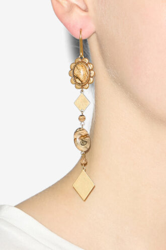 Boucles d&rsquo;oreilles pendantes Hana