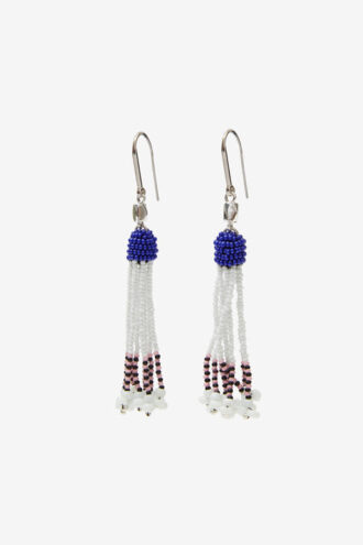 Boucles d&rsquo;oreilles pendantes Nuna Beaded