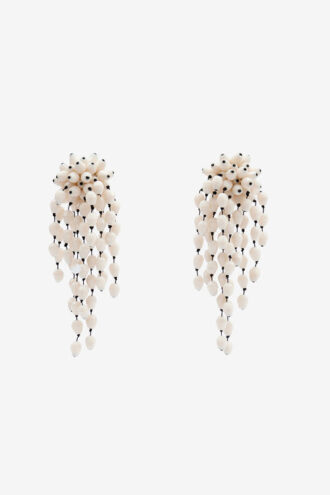 Boucles d&rsquo;oreilles pendantes à perles Hanabi