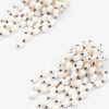 Boucles d&rsquo;oreilles pendantes à perles Hanabi