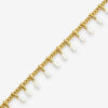 Bracelet à chaîne en laiton doré Casablanca Bracelet à chaîne en laiton doré Casablanca