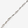 Bracelet à chaîne Sachi en laiton argenté
