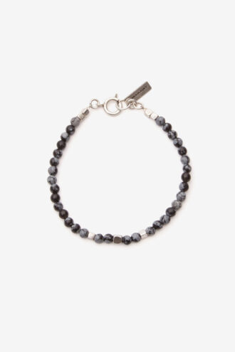 Bracelet en pierre naturelle Snowstone