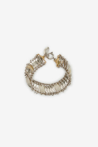 Bracelet large Ailys Man avec mini plaques