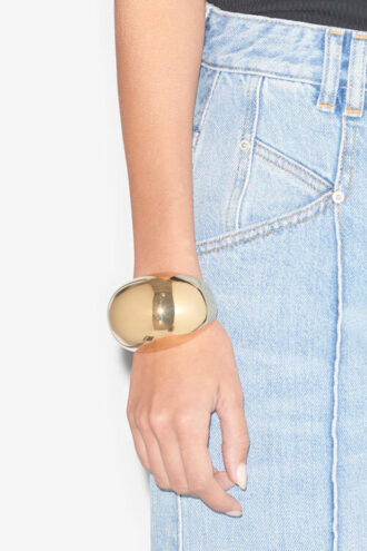 Bracelet manchette convexe Awa