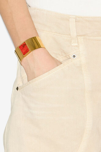 Bracelet manchette Halona en laiton