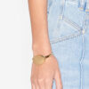 Bracelet manchette Ory en laiton doré Bracelet manchette Ory en laiton doré