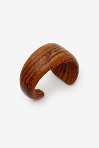 Bracelet manchette Wonder en bois