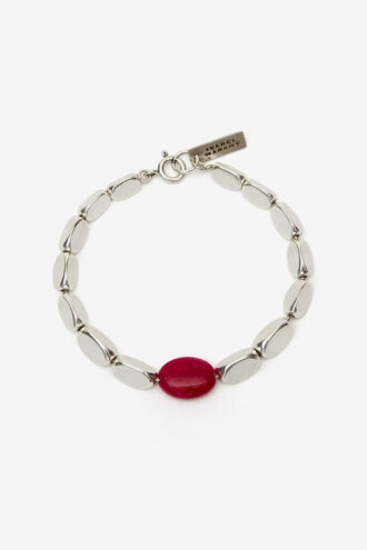 Bracelet à perles métalliques Leotie