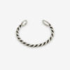Bracelet rigide en laiton tressé Roy