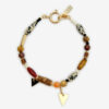 Bracelet Yulian en pierre, bois et pendentif