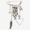 Broche Abby avec pendentifs