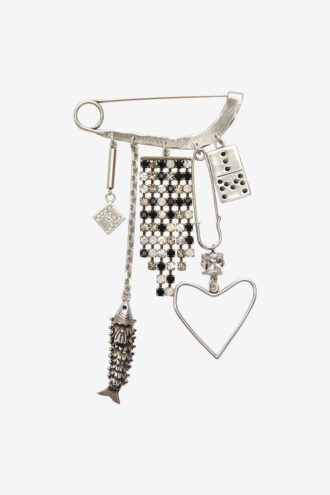 Broche Abby avec pendentifs