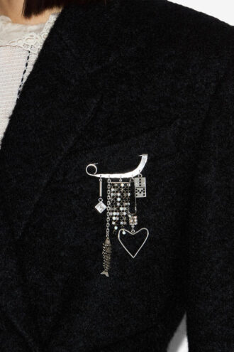 Broche Abby avec pendentifs
