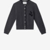 Cardigan bicolore en coton et laine Lona