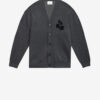 Cardigan Curtis en laine et coton avec logo Cardigan Curtis en laine et coton avec logo