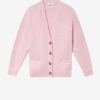 Cardigan Eborah en alpaga avec logo Cardigan Eborah en alpaga avec logo