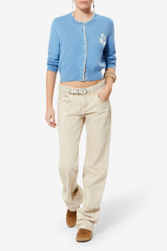 Cardigan en coton et laine Lona