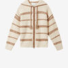 Cardigan en laine chinée Rolian