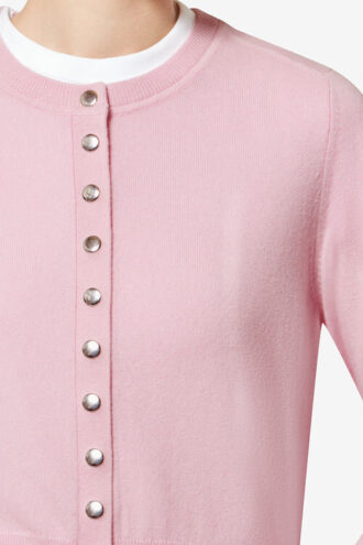 Cardigan en laine mérinos et cachemire Idesia