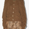 Cardigan en maille torsadée Yara Cardigan en maille torsadée Yara