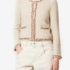 Cardigan en tweed de laine mérinos Rochelle